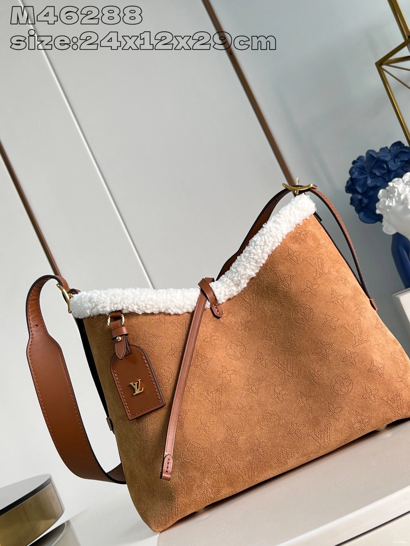 Fake Louis Bags LOUIS VUITTON CARRYALL PM-29*24*12cm 0820